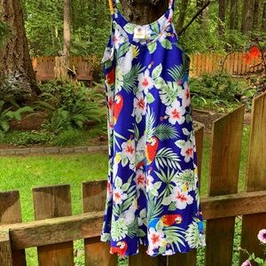 Rima Tropical Print Dress NWOT